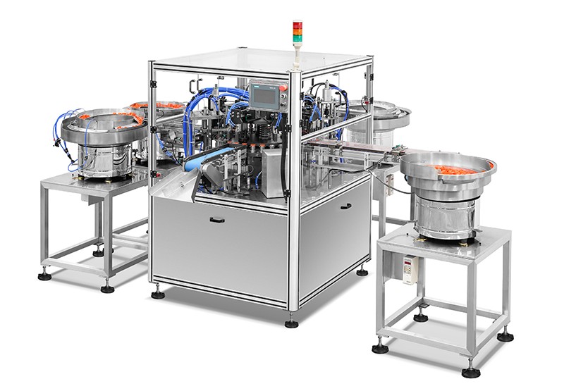 FURI 3/4 Parts Tetra Pak Milk Bottle Cap Assembly Machine
